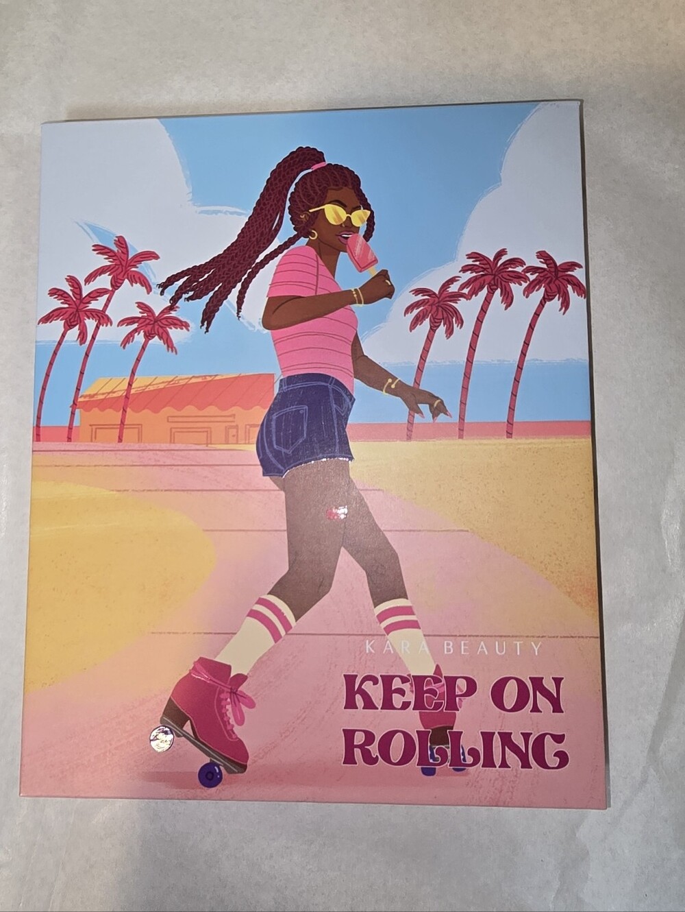 Kara Beauty "Keep On Rolling" Roller Girl Eyeshadow Palette